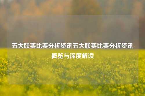 五大联赛比赛分析资讯五大联赛比赛分析资讯概览与深度解读